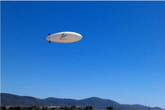 7m RC Blimp flying in Mexico