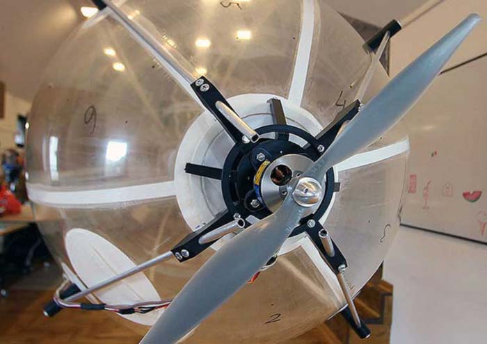 Solar-Luftschiff 3 Meter - Zeppelin Ballon Mit 50m Schnur Für Outdoor